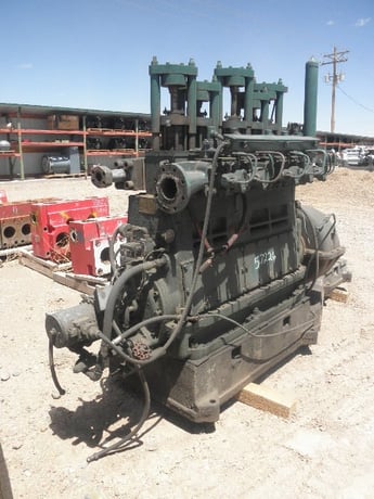 53 GPM @ 4250 psi, Aldrich #5V-5, Vertical Quintuplex Pump, 5" stroke, 1.38" plungers, 5:1 Ratio, 150 HP, 340 - Image 1