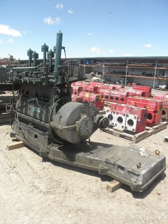53 GPM @ 4250 psi, Aldrich #5V-5, Vertical Quintuplex Pump, 5" stroke, 1.38" plungers, 5:1 Ratio, 150 HP, 340 - Image 2