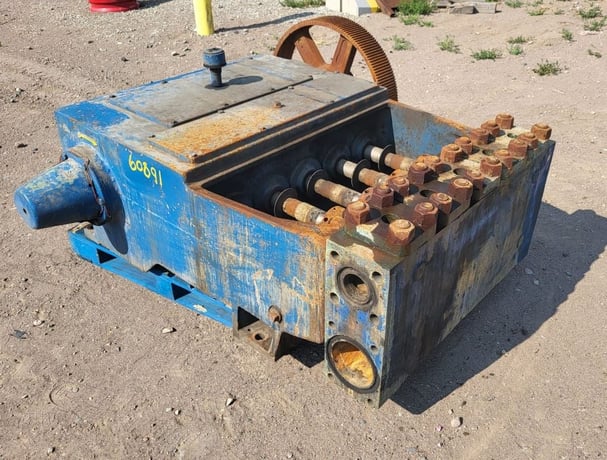 257 GPM @ 1500 psi, National #J-250-M, Quintuplex Pump, 5" stroke, 2.75" plungers, 6" suction, 3" discharge - Image 1