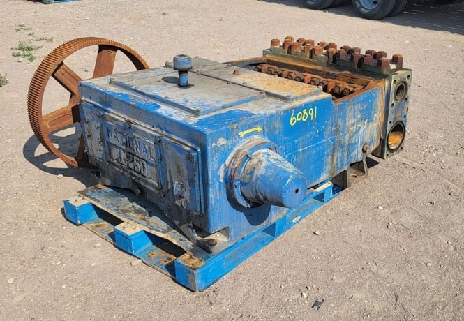 257 GPM @ 1500 psi, National #J-250-M, Quintuplex Pump, 5" stroke, 2.75" plungers, 6" suction, 3" discharge - Image 4