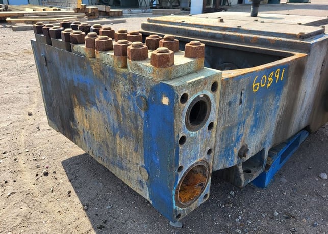 257 GPM @ 1500 psi, National #J-250-M, Quintuplex Pump, 5" stroke, 2.75" plungers, 6" suction, 3" discharge - Image 9