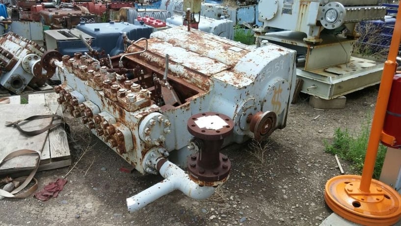 68 GPM @ 6200 psi, Union #QX-300, Quintuplex Production Pump Fluid End Only, 5" stroke, 1.5" plungers, 3" - Image 4