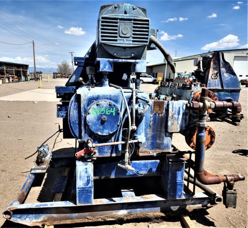 158 GPM @ 2500 psi, Union #QX-300, Quintuplex Production Pump, 5" stroke, 2.38" plungers, 6" suction, 3" - Image 2