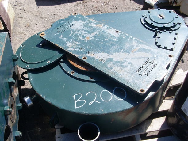 258 GPM @ 1205 psi, Bethlehem #B-200-L, Pump, disassembled power end, 23" centers, 3.25" plungers, 200 HP - Image 5