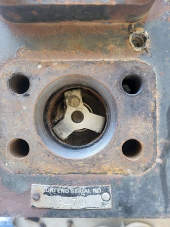 23 GPM @ 1385 psi, Gaso #3211, Triplex Pump, 2" stroke, 1.5" plungers, 2" suction, 1.5" discharge, 20 HP, 500 - Image 9