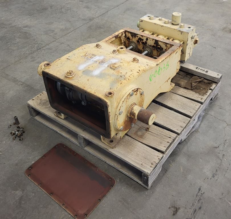 16 GPM @ 10000 psi, Partek #T-300M, Triplex Pump, 3" stroke, 0.95" plungers, 2" suction, 1.5" discharge, 100 - Image 3