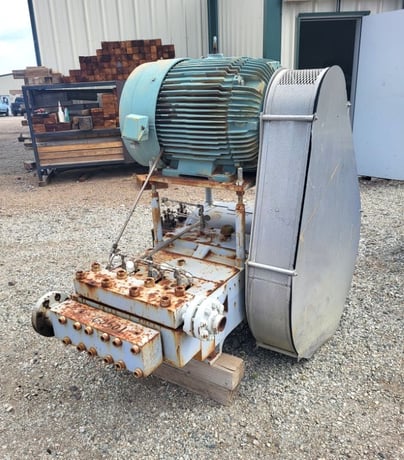 65 GPM @ 1002 psi, Union #TD-120, Triplex Pump, 4.25" stroke, 2.63" plungers, 3" suction, 2" discharge, 120 - Image 7