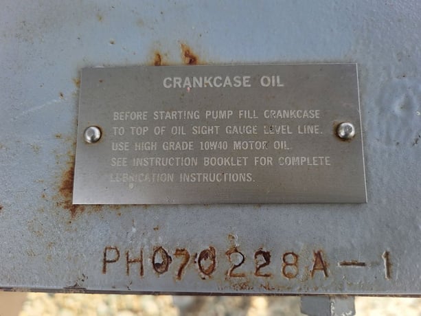 65 GPM @ 1002 psi, Union #TD-120, Triplex Pump, 4.25" stroke, 2.63" plungers, 3" suction, 2" discharge, 120 - Image 8