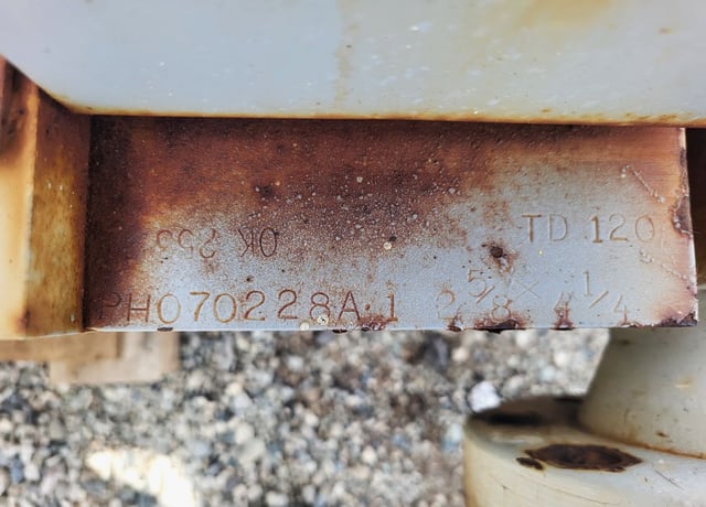 65 GPM @ 1002 psi, Union #TD-120, Triplex Pump, 4.25" stroke, 2.63" plungers, 3" suction, 2" discharge, 120 - Image 9