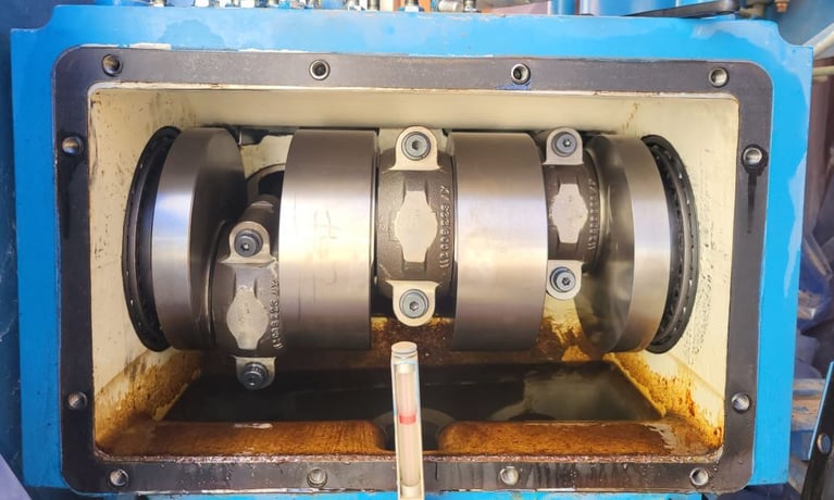 45 GPM @ 5063 psi, Union #TD-120M, Triplex Pump, 4.25" stroke, 1.63" plungers, 3" suction, 2" discharge, 120 - Image 8