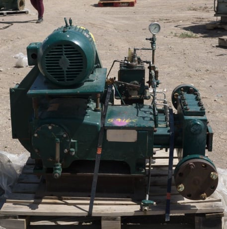 40 GPM, Union #TD-30, Triplex Production Pump, 2.75" stroke, 2" plungers, 3" suction, 2" discharge, 30 HP - Image 5
