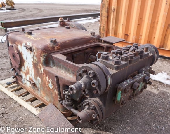 44 GPM @ 5000 psi, Union #TX-150, Triplex Production Pump, 5" stroke, 1.63" plungers, 3" suction, 2" - Image 3