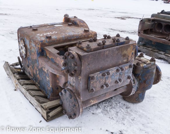 150 GPM @ 725 psi, Union #TX-75, Triplex Production Pump, 4" stroke, 2.38" plungers, 6" suction, 3" - Image 1