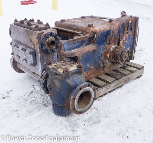 150 GPM @ 725 psi, Union #TX-75, Triplex Production Pump, 4" stroke, 2.38" plungers, 6" suction, 3" - Image 3