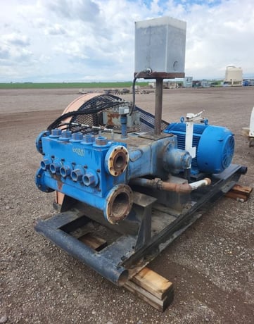 Wheatley #HP-125L, Pump, 3.5" stroke, 3" plungers, 6" suction, 3" discharge, 125 HP, 500 RPM - Image 5