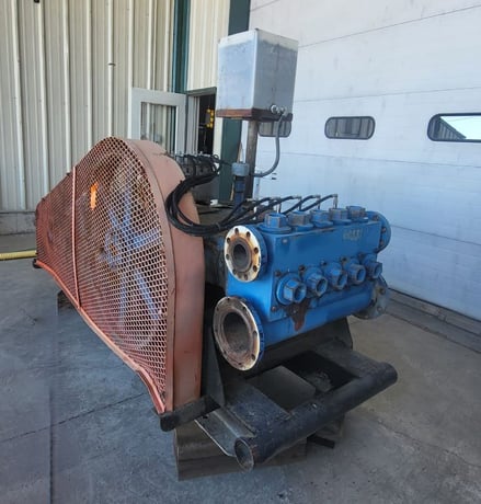 Wheatley #HP-125L, Pump, 3.5" stroke, 3" plungers, 6" suction, 3" discharge, 125 HP, 500 RPM - Image 6