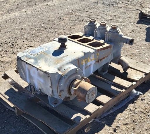 60 GPM @ 2020 psi, Wheatley #T-385M, Triplex Pump, 3.5" stroke, 2" plungers, 2.5" suction, 2" discharge, 81 - Image 3