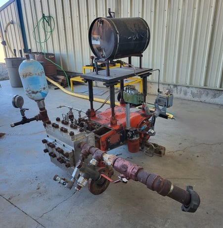 Wheatley #T-4140, Triplex Pump, 4.5" stroke, 2.13" plungers, 4" suction, 2" discharge, 123 HP, 370 RPM - Image 3
