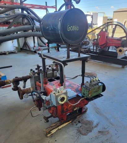 Wheatley #T-4140, Triplex Pump, 4.5" stroke, 2.13" plungers, 4" suction, 2" discharge, 123 HP, 370 RPM - Image 4