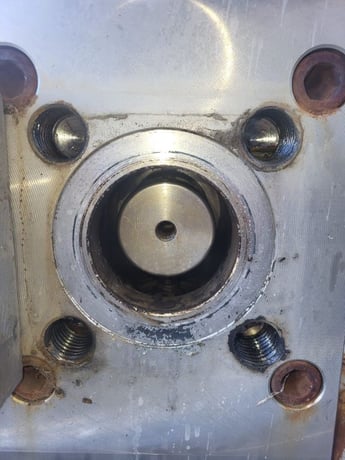 Wheatley #T-4140, Triplex Pump, 4.5" stroke, 2.13" plungers, 4" suction, 2" discharge, 123 HP, 370 RPM - Image 9
