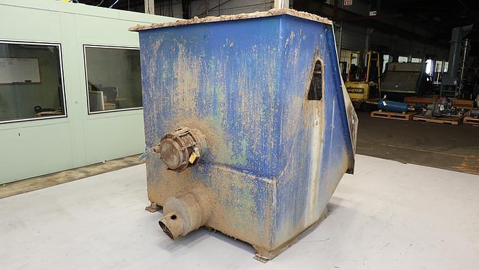 Combustion Engineering Bauer, 72" wide inclined hydrasieve, .040" slots, 316 Stainless Steel screew FPR body - Image 5