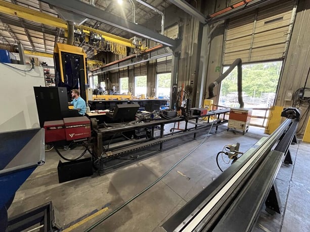 1" -8" Vernon #MPMP, pipe cutter, 2-Axis, TorchMate driver, Hypertherm Powermax 85 Power Supply, 2015 - Image 7
