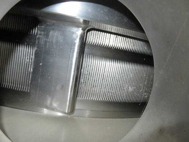Fiberprep #SPM800, pressure screen, Stainless Steel, slotted basket, no motor - Image 4