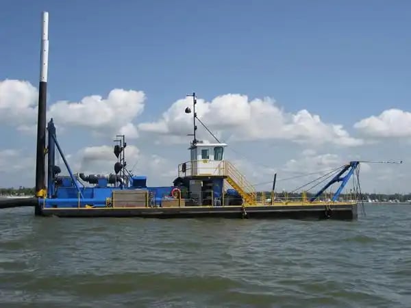 Edward G, 18" x 16" cutterhead dredge, 4'-58' dredge depth, Metso Thomas P-40 impeller pump - Image 1