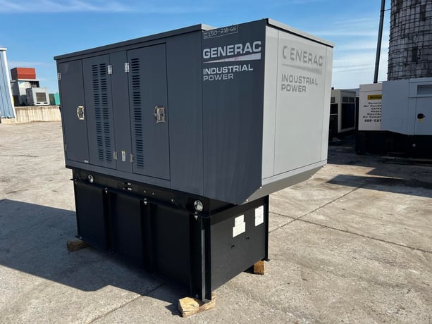 50 KW Generac #SD0050AG163, diesel generator set, 120/240 Volts, 1-phase, 174 hours, 85 HP @ 1800 RPM, D3400T - Image 5