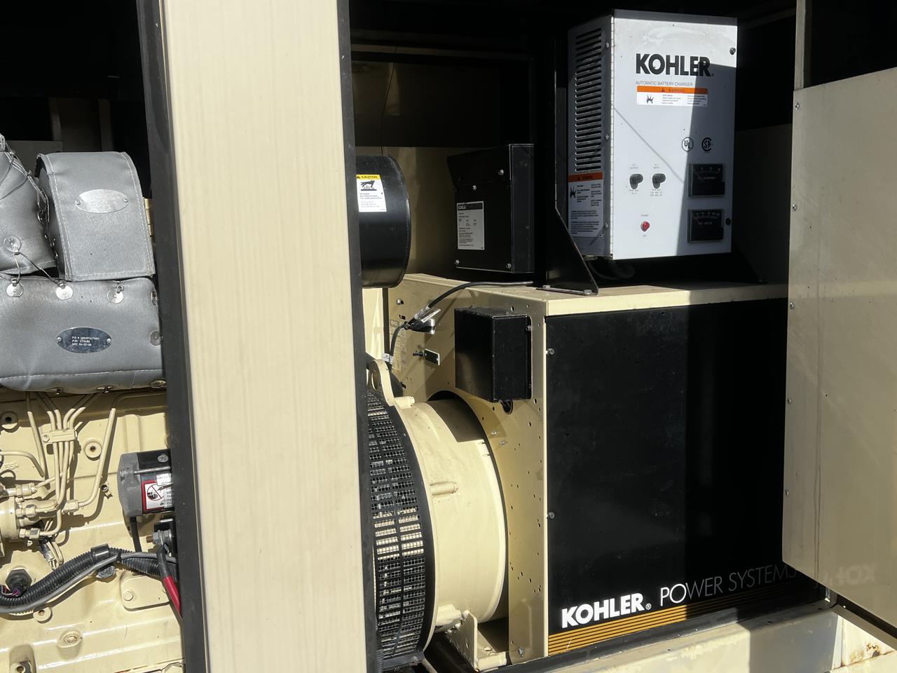 60 KW Kohler #60REOZJB, diesel generator set, 120/240 Volts, 1-phase, 681 hours, 74 HP @ 1800 RPM, John Deere - Image 10