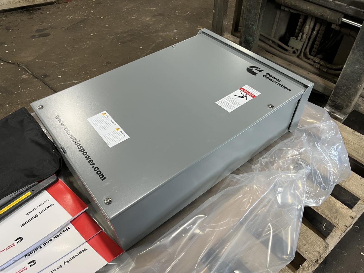 100 Amp. Cummins #RA112N3, 240 Volts, 1-phase, 2-poles wires, 2021 - Image 2