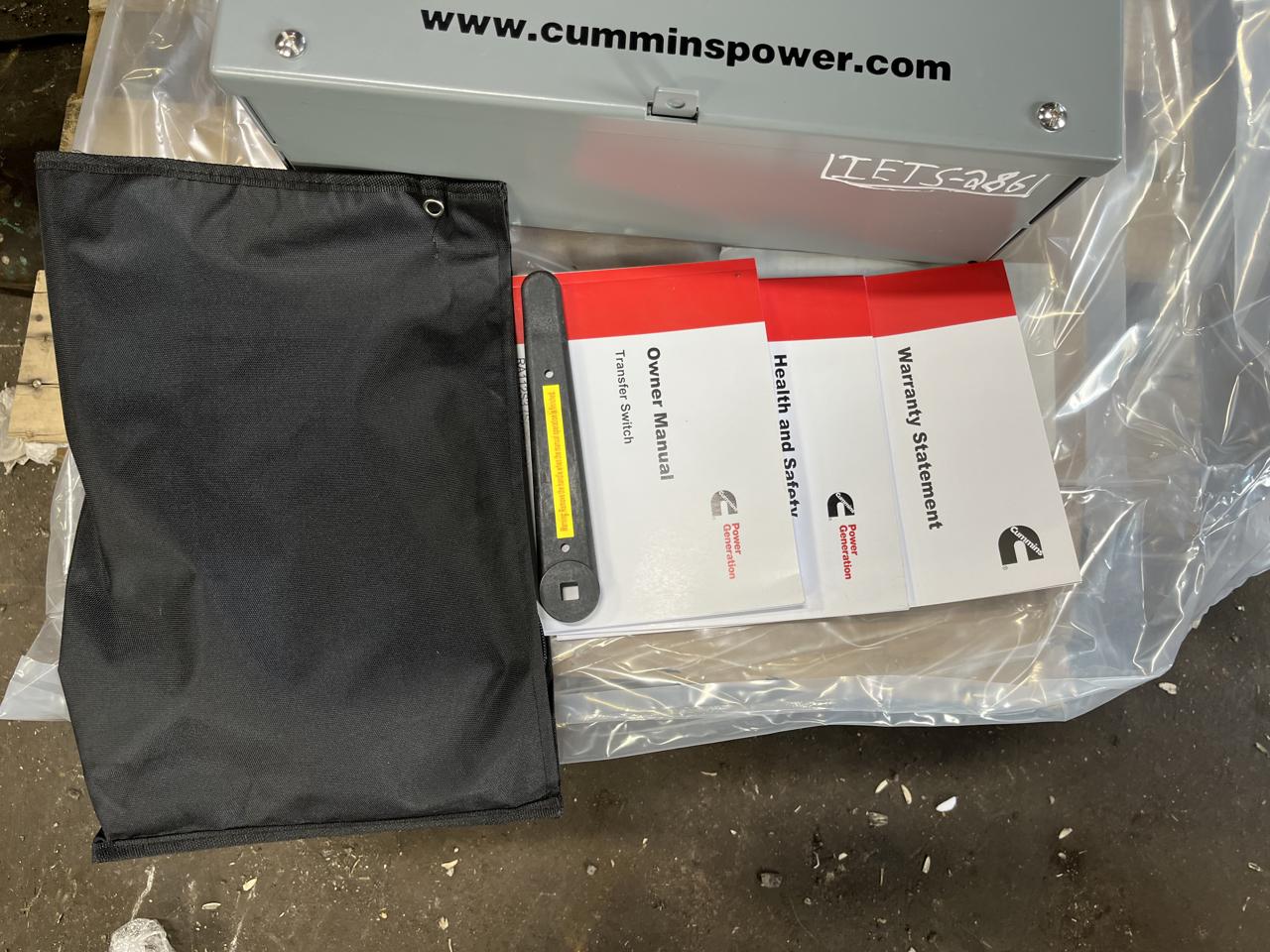 100 Amp. Cummins #RA112N3, 240 Volts, 1-phase, 2-poles wires, 2021 - Image 6