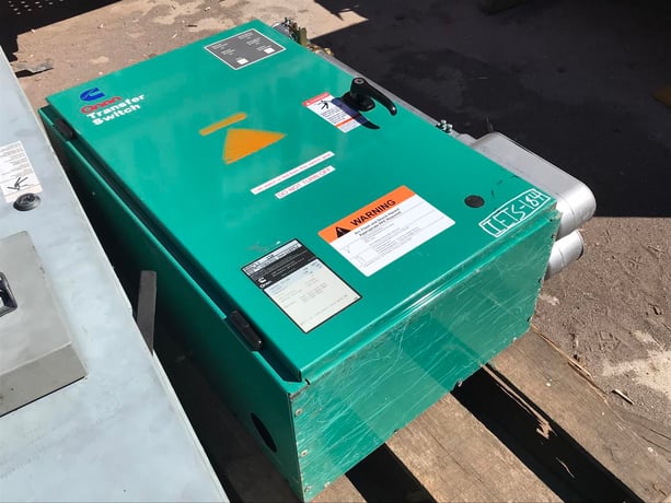 150 Amp. Cummins, Onan LT-150, automatic transfer switch, 480 Volts, 3-phase, 3-poles, 2001 - Image 4