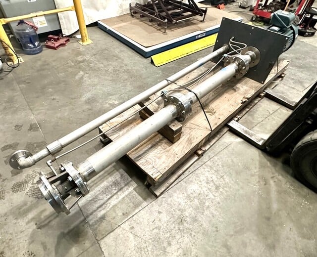 Stainless steel vertical pump, Stainless steel wetted parts, 30 HP, 3" outlet - Image 3