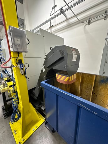 Haas #ST-40, CNC lathe, 34.5" swing, 15" chuck, 4" bar, 25.5" dia., 44" lgth, 40 HP, 2400 RPM, 2021 - Image 8