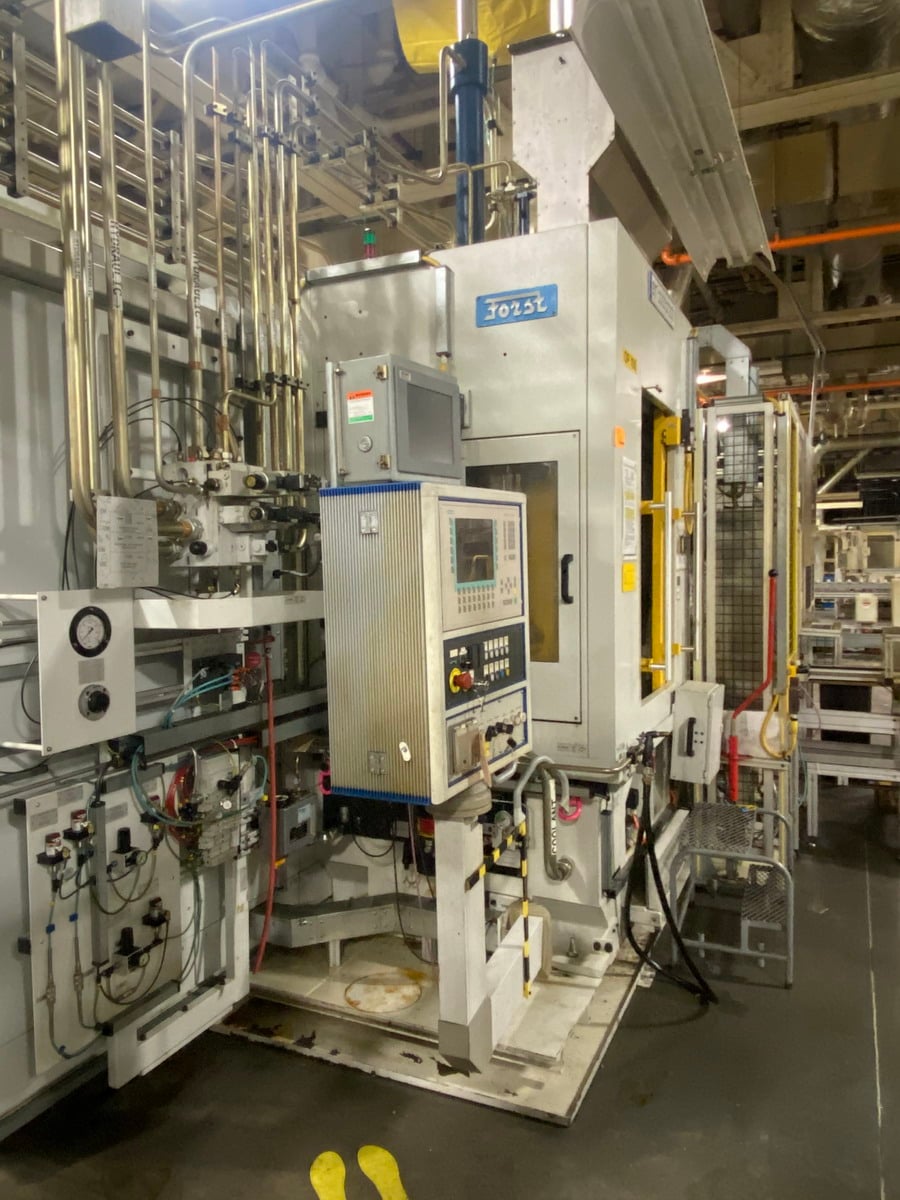 49" stroke, Forst #RISH6.3x1000x320, CNC vertical broach with Siemens Sinumerik controls, 2006 - Image 2