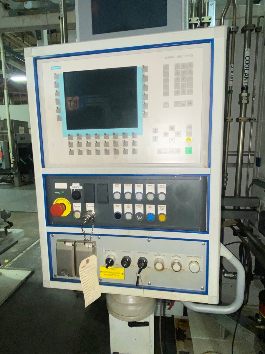 49" stroke, Forst #RISH6.3x1000x320, CNC vertical broach with Siemens Sinumerik controls, 2006 - Image 3