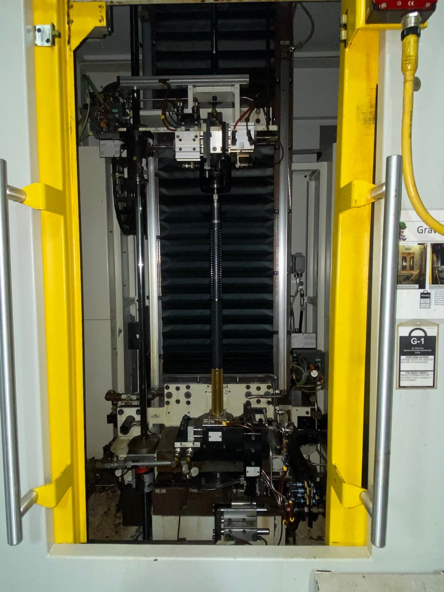 49" stroke, Forst #RISH6.3x1000x320, CNC vertical broach with Siemens Sinumerik controls, 2006 - Image 4