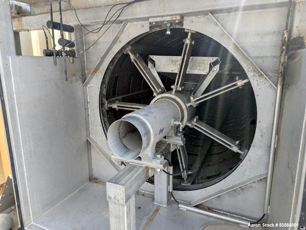 Hydrotech #HSF2216/14-2FN, Disc Filter, 304 Stainless Steel, 3.6 MGD peak hour flowrate, 1.5 MGD maximum - Image 4
