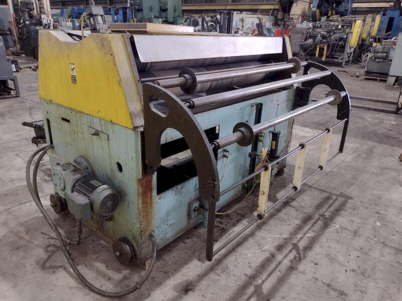 60" Perfecto #SWFESC62, servo feeder, S/N 207046 - Image 2