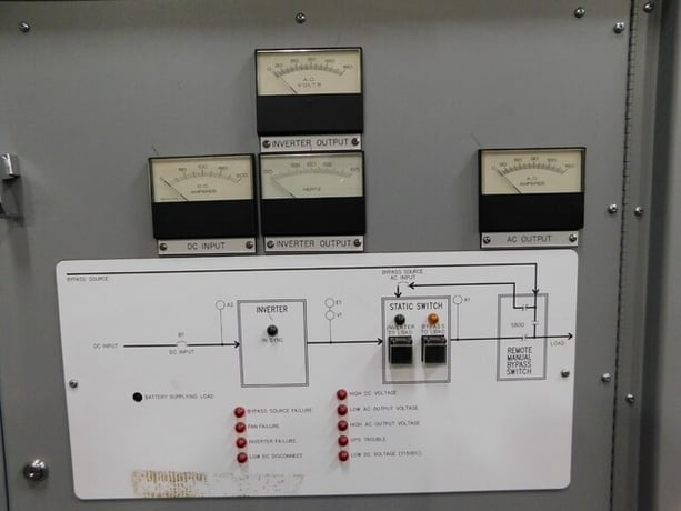 15 KVA Ametek #SS1215OU-13-12-60, inverter, 120 VAC. 1 phase 125 Amp. 15 KW - Image 8