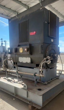 5500 HP 3600 RPM Toshiba, Frame 6813USS, weather protected enclosure type 2, 1.0 service factor, 4000 Volts - Image 1