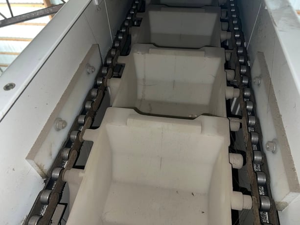 Deamco #BEM-09P-SW-X1, Bucket Elevator, 20' discharge height, 560 cubic ft/hr @ 75% full, 2009, BEM-09P-SW-X1 - Image 7