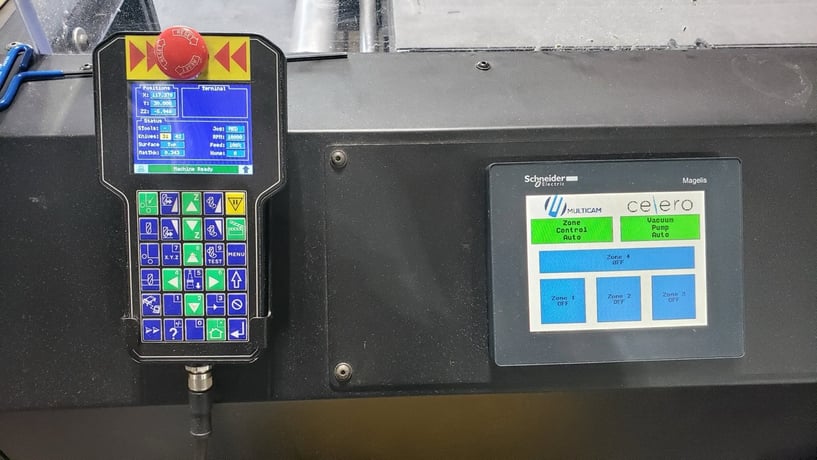 Multicam #Celero-7153c, 60" x 120" Cutter/Router, Linear Motor Drive System, 2019, Celero 7153c - Image 7