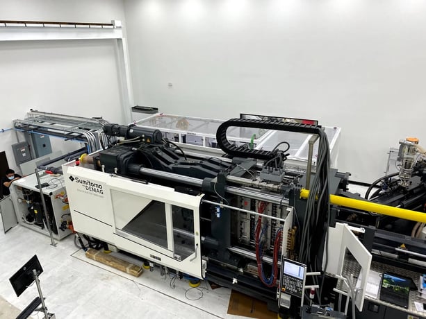 826 Ton, 13.65 oz., Sumitomo Demag #EL-Exis-SP-Multi-750-1600h/1600h, 80.7" daylight, 44.09" x 44.09" tie bar - Image 8