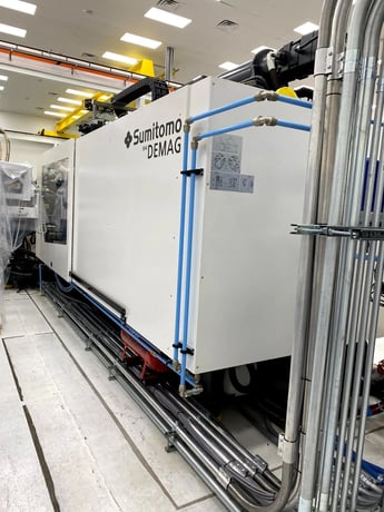 826 Ton, 13.65 oz., Sumitomo Demag #EL-Exis-SP-Multi-750-1600h/1600h, 80.7" daylight, 44.09" x 44.09" tie bar - Image 10