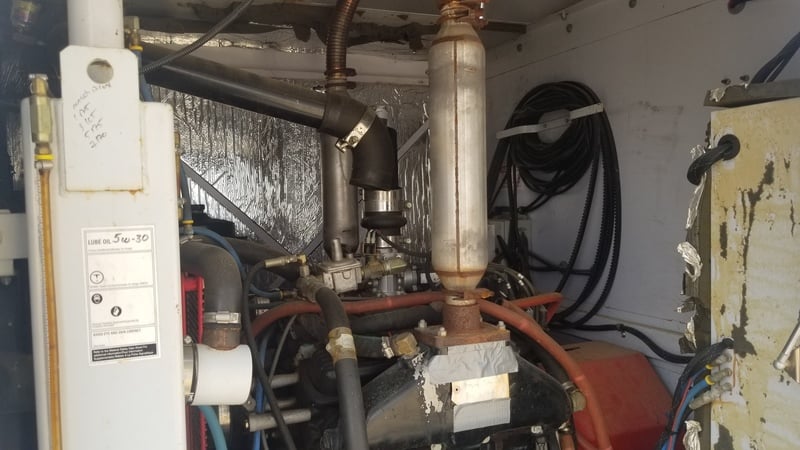 75 HP Enduro #Enduro-25, screw compressor, 1-stage, Cummins 5.7L NG engine, 2006 - Image 3
