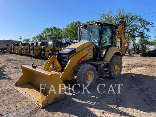 Cat 420-07HT, Backhoe Loader, 1734 hours, S/N: H8T01480, 2021 - Image 1