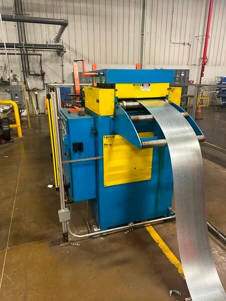 18" x .05" Dallas #DPS-2-1/47-18, 7-roll powered straightener - Image 2