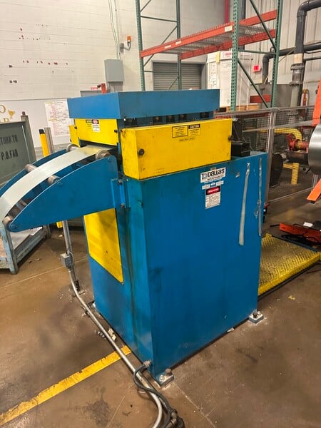 18" x .05" Dallas #DPS-2-1/47-18, 7-roll powered straightener - Image 3